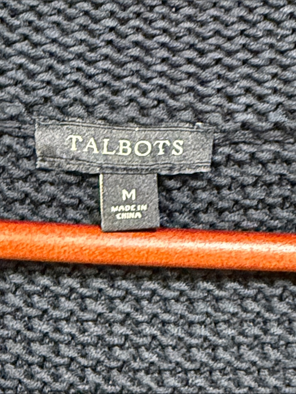Talbots Zip-Front Cardigan - Picture 4 of 5